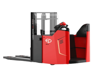 Electric high lift trucks